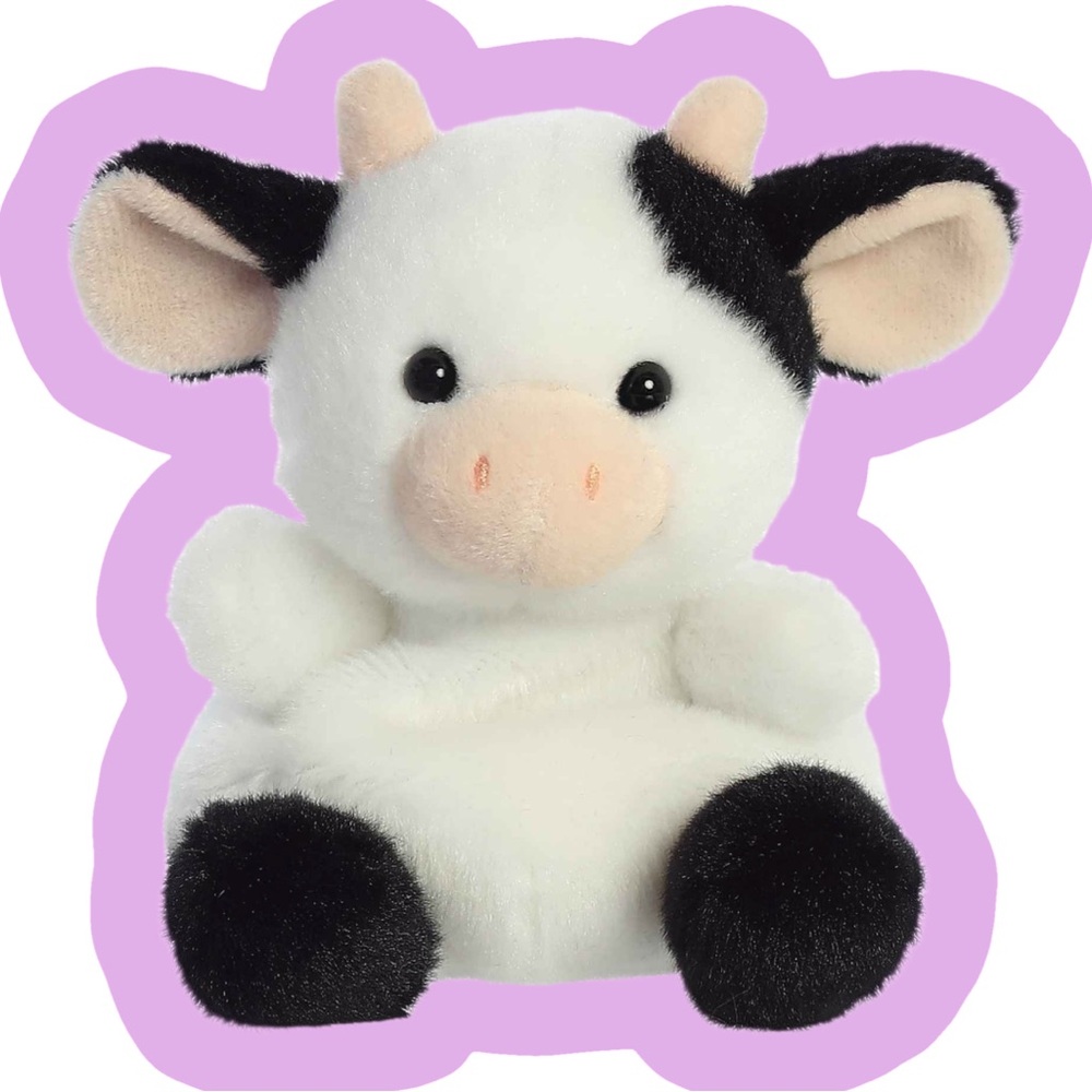 Palm Pals Sweetie Cow Plush
